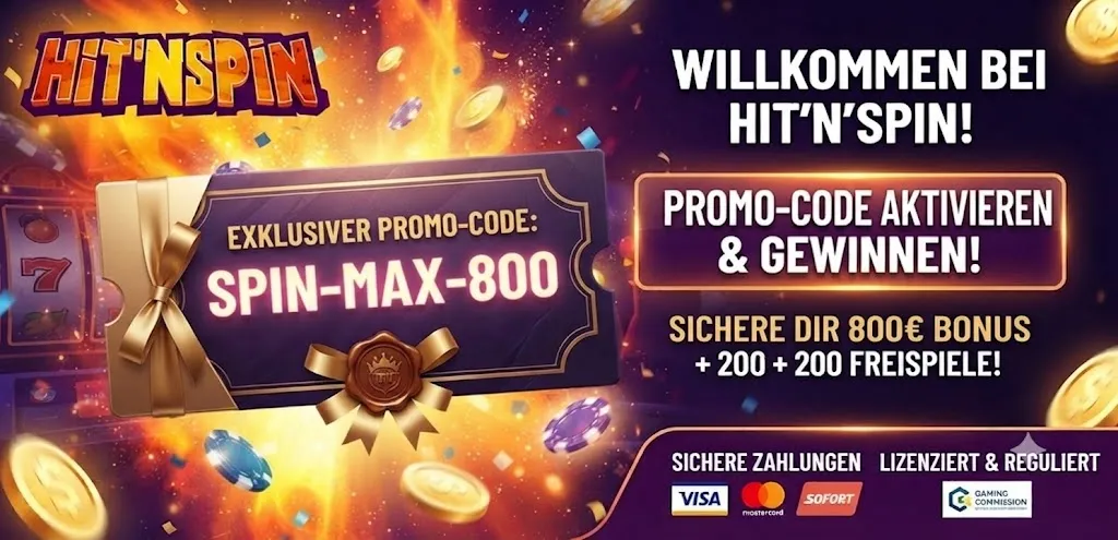 HitnSpin Bonuscode